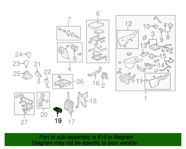 20092014 Acura Solenoid, Shift Lock 39550TA0A01 OEM Parts Online
