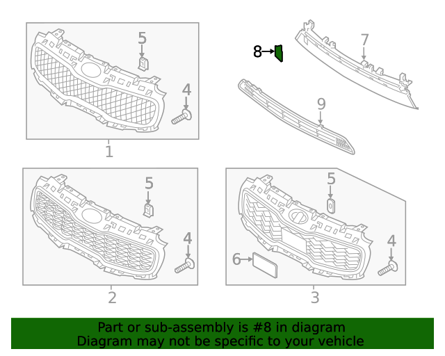20202022 Kia Sportage Tow Eye Cap 86617D9500 XportAuto