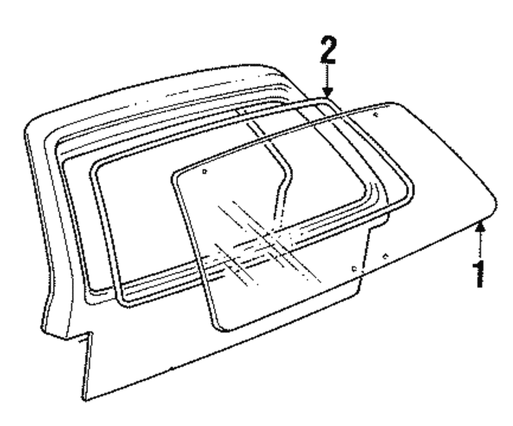 Lift Gate Glass - GM (20247732)
