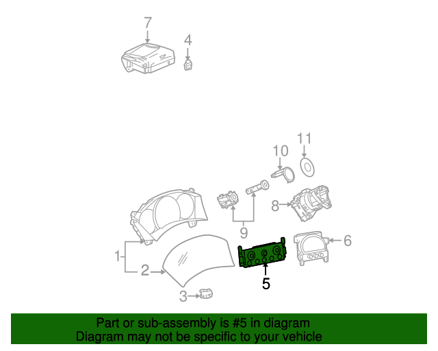 20042008 Pontiac Grand Prix Heater and Air Conditioning Control, Refurbished 19370217 Auto