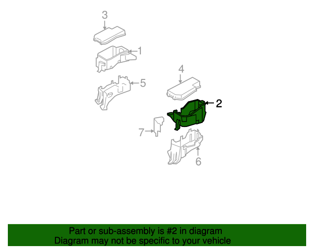 20062012 Toyota RAV4 Relay Box 8274142010 OEM Parts Online