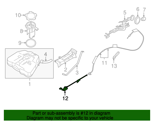 Fit tо New Genuine Nіssan Fuel Dооr Release Handle 2007-2013 Altіma 84610-JA00A Fit tо New Genuine Nіssan Fuel Dооr Release Handle 2007-2013 Altіma 84610-JA00A