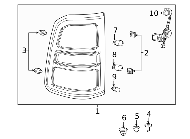BULB-SIDE MARKER - Fiat (l0007443ll) | Mopar Parts