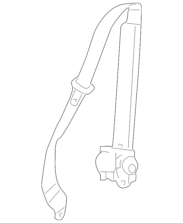 Lap & Shoulder Belt - GM (88955080)