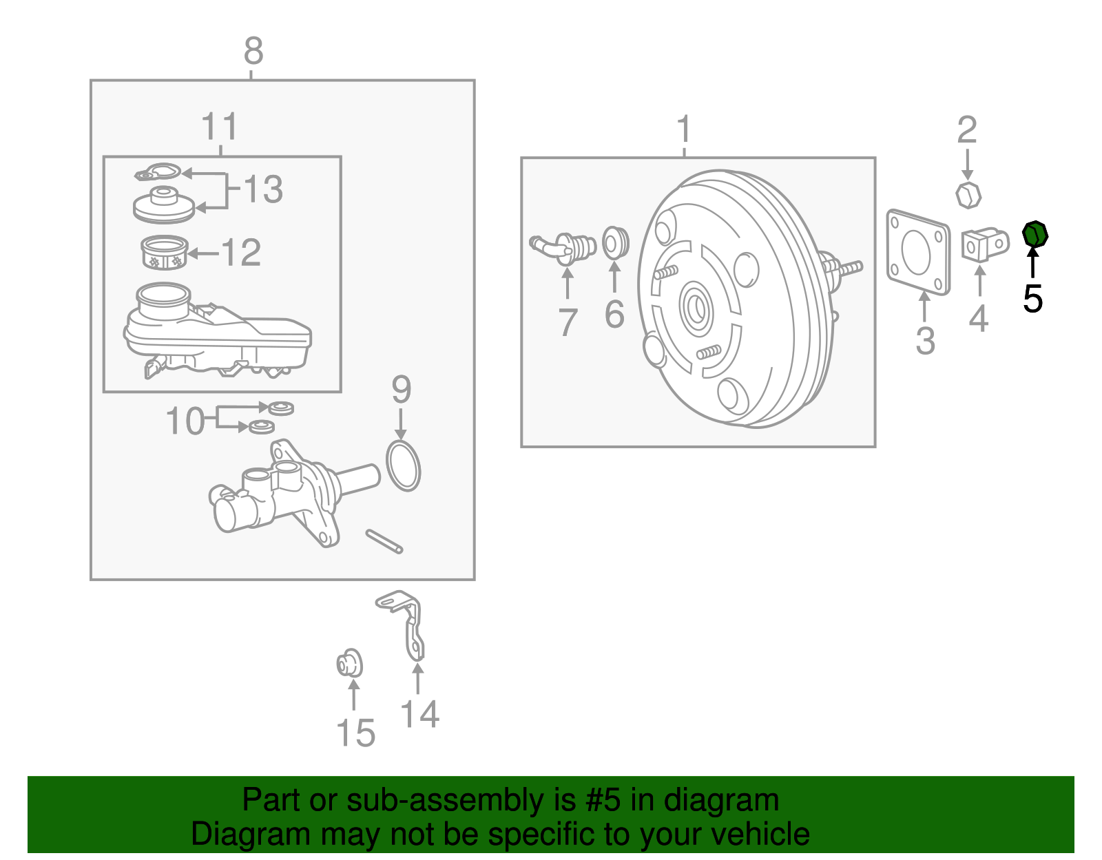 Suspension Stabilizer Bar Link Nut - Scion (90170-A0002)