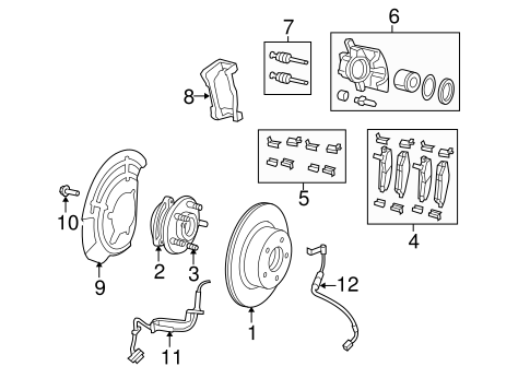 Front Brakes for 2020 Jeep Wrangler Mopar Parts Canada