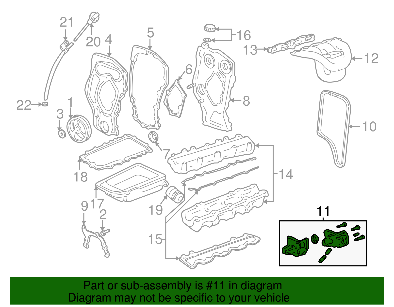 Oil Pump - GM (88958981)