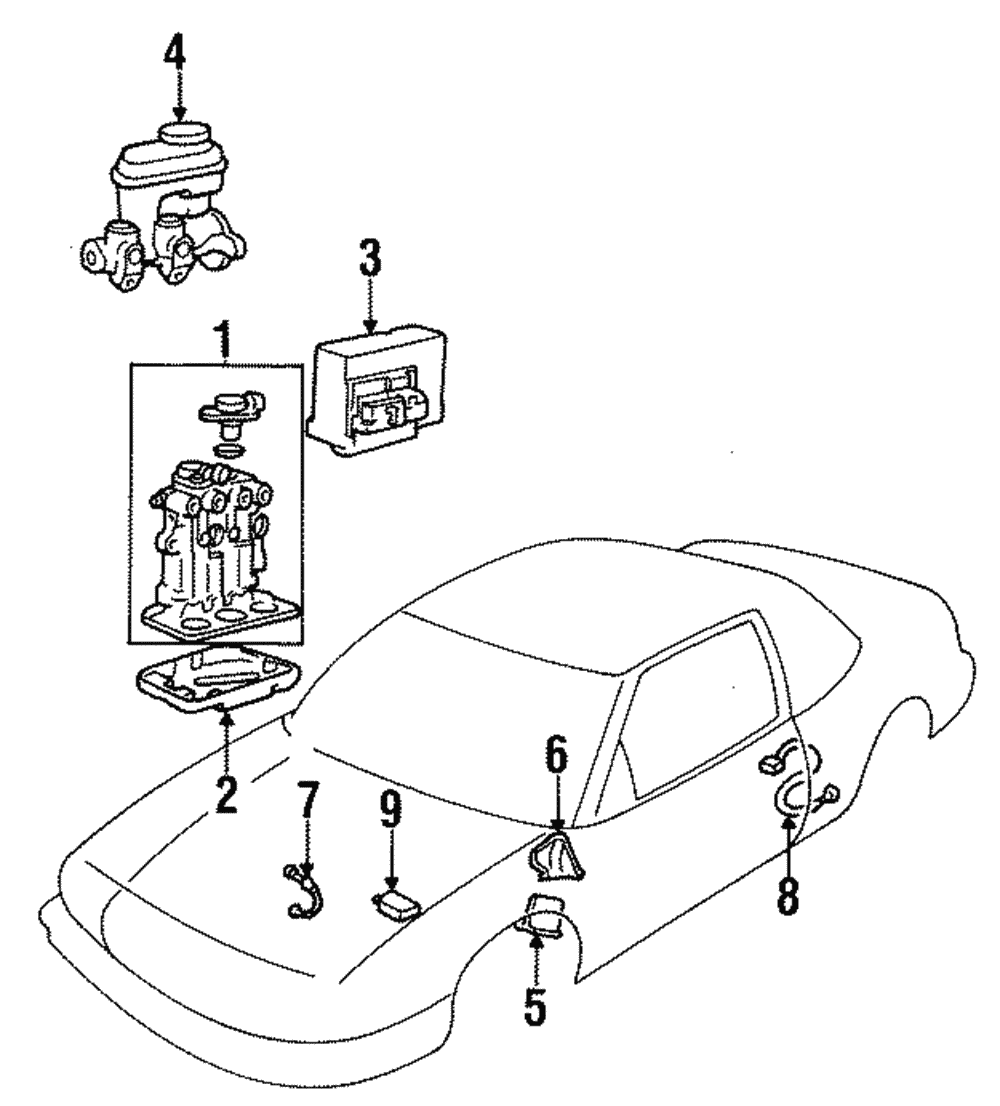 Wire Assembly, Whl Spd Sen(Left-hand Front Repair) - GM (12167649)
