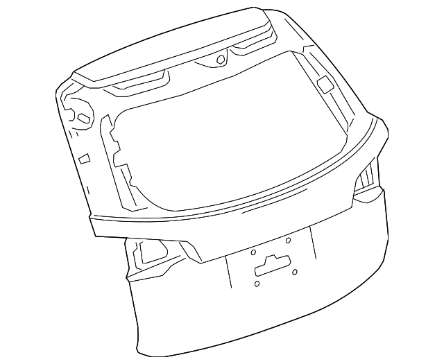 20182020 GMC Terrain Lift Gate 84277350 GM Outlet