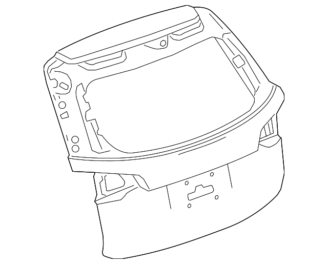 20182022 GMC Terrain Liftgate 84277350 GM Parts Online