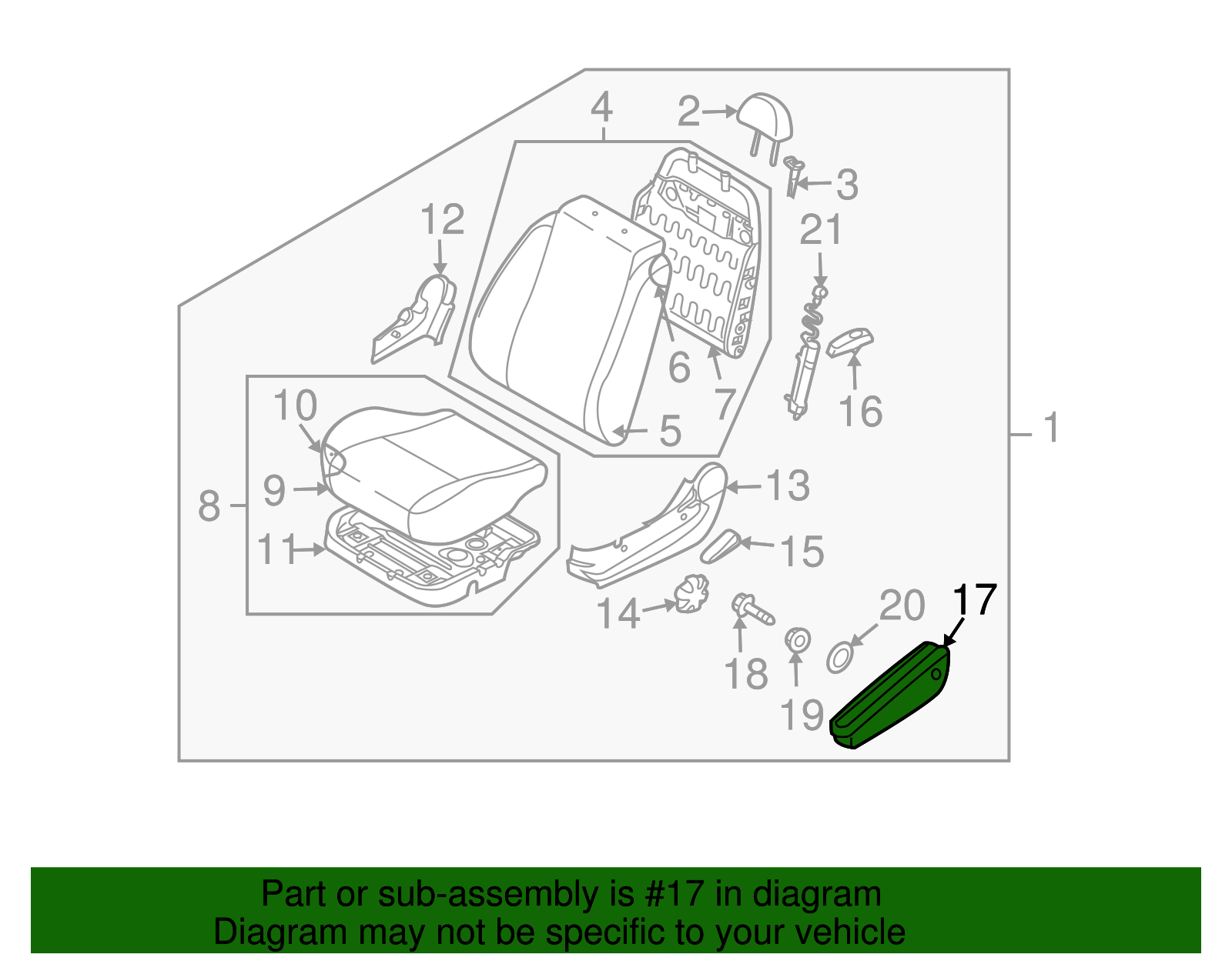 Armrest - GM (96890161)
