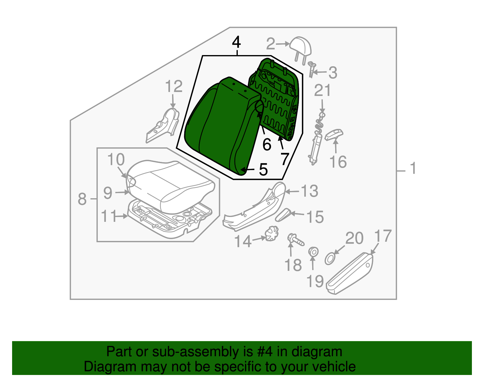 Cushion - GM (96953615)