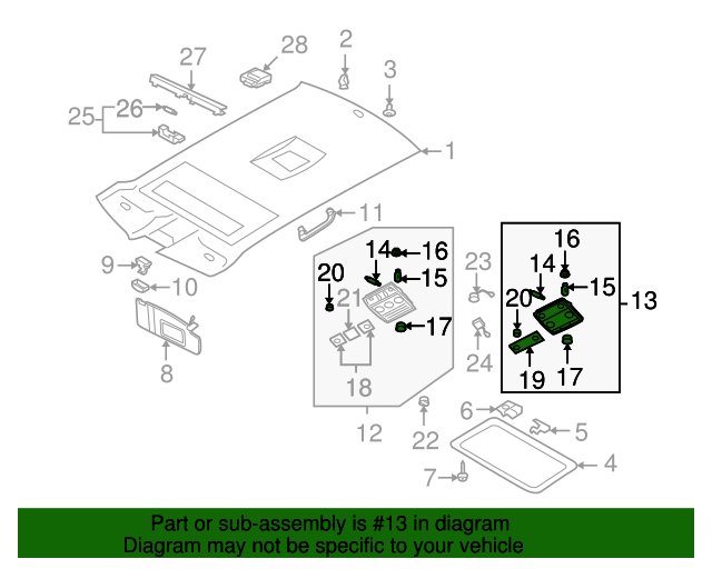 Rear Lamp Assembly 3D0-947-136-A-92Y
