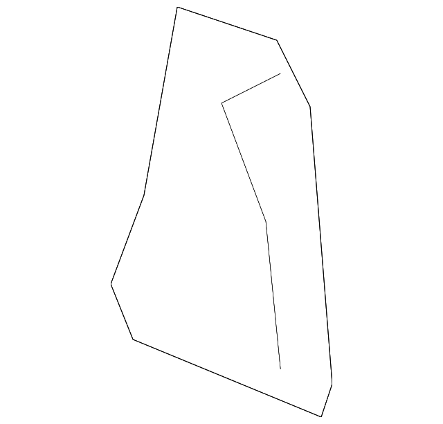 Door Shell Front Cover - Volkswagen (7L0-837-866-A-9B9)