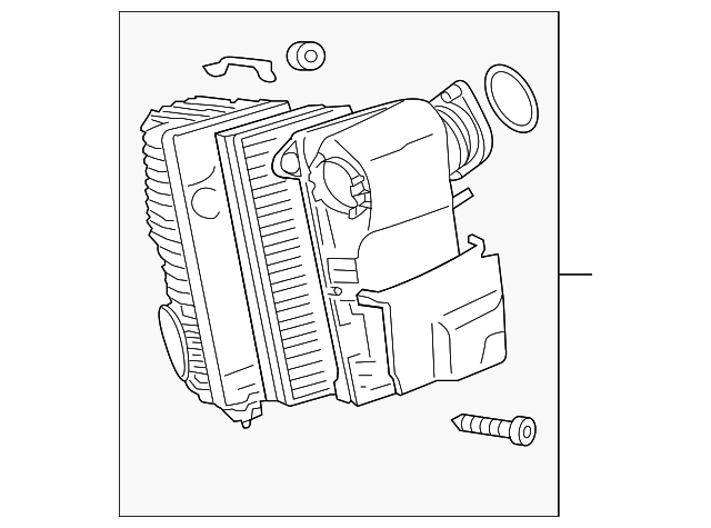 Air Cleaner Assembly 7L6-129-607-BA