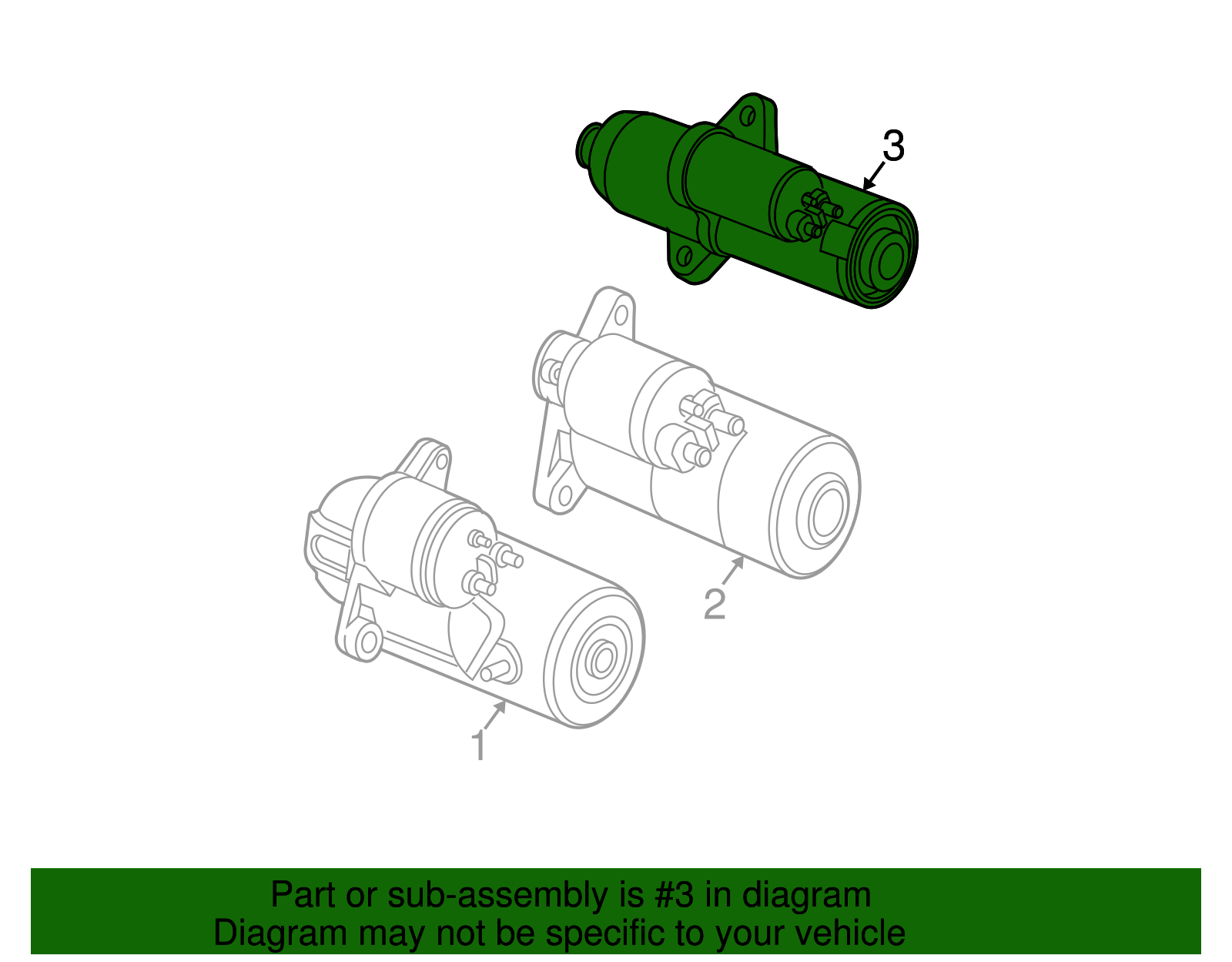 F (S)Remanufactured Starter - GM (12593701)