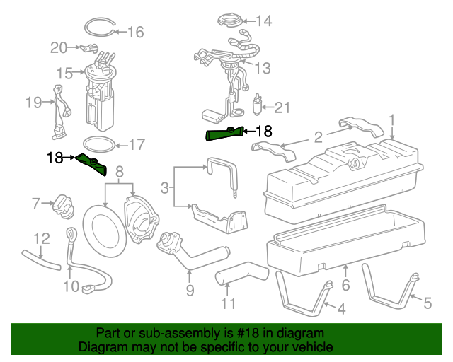 19881996 GM Fuel Pump Strainer 25121524 GM Flow Automotive Center