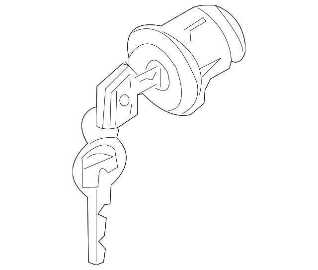 20042019 Nissan Ignition Lock Cylinder D87005Z00J