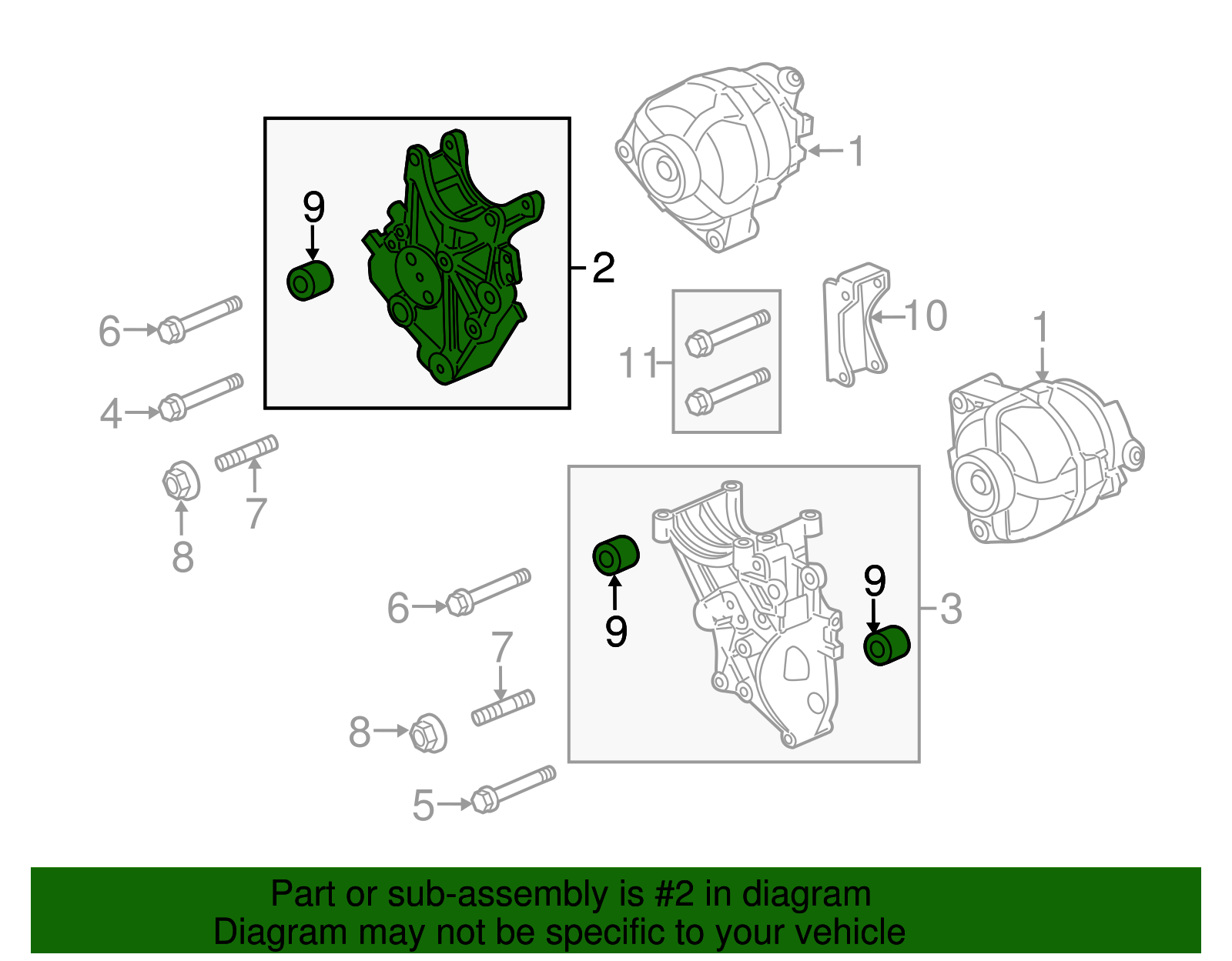 Multi-Purpose Bracket - GM (98063385)
