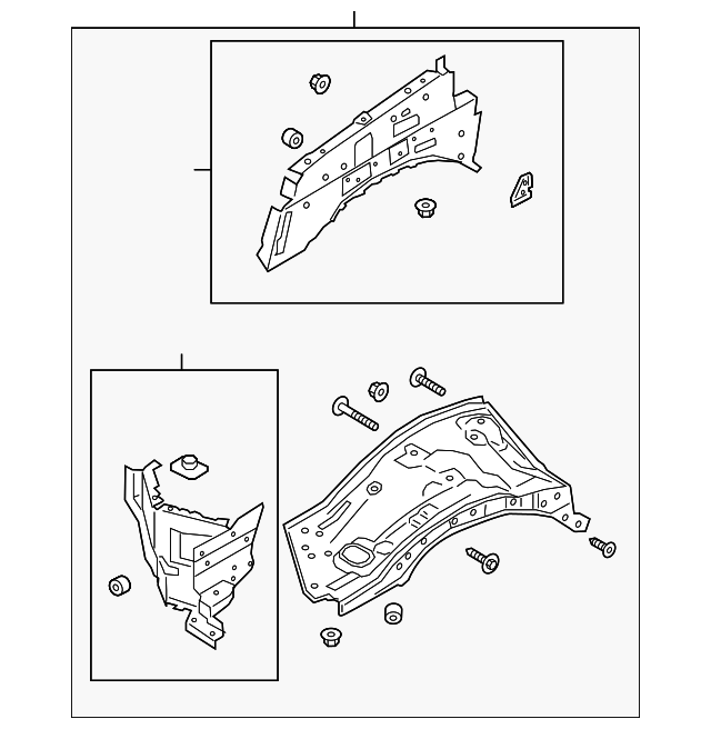 20192020 Ford Ranger Apron/Rail Assembly KB3Z16C275A Blue Springs Ford Parts