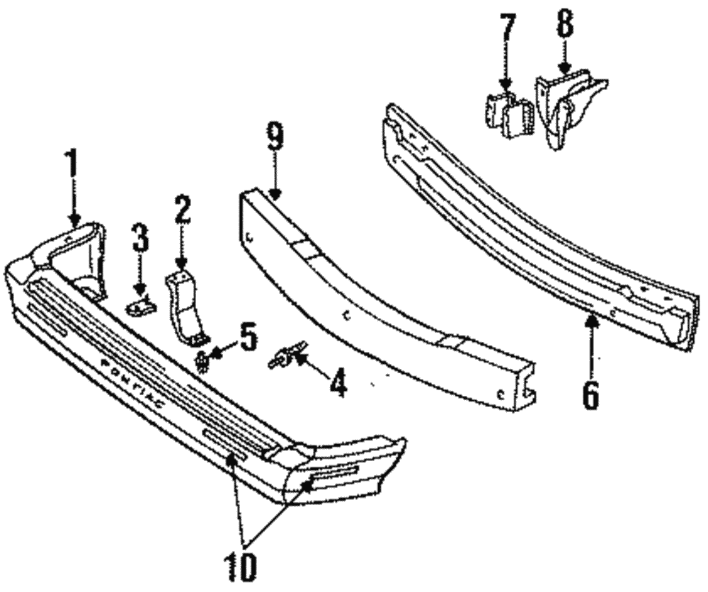 Reflector Assembly-Rear Side Mkr - GM (5975349)