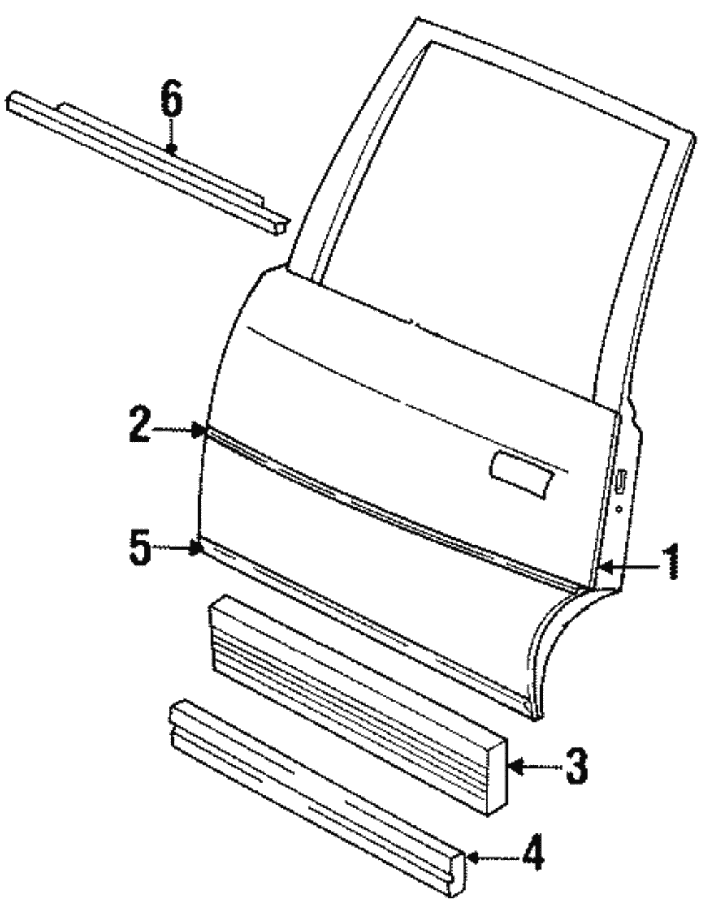 Belt Molding - GM (20250984)