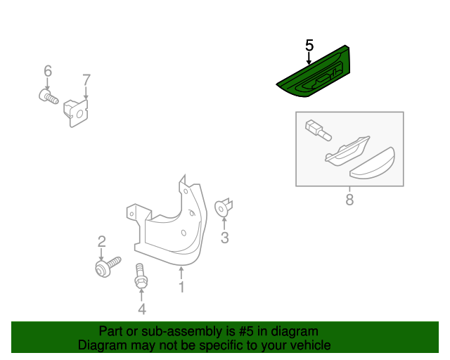 87771B2000 Trim Molding 20142016 Kia Soul Kia.Parts Store