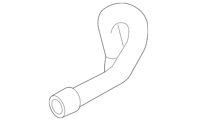 Brake Vacuum Hose 7P0-614-931-J