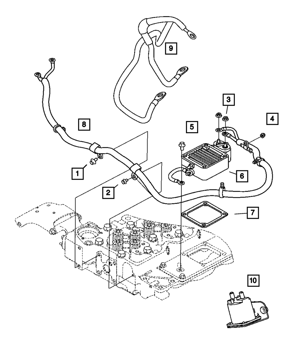 2006-2010 Dodge Jumper Wiring 56051717AB | My Mopar Parts