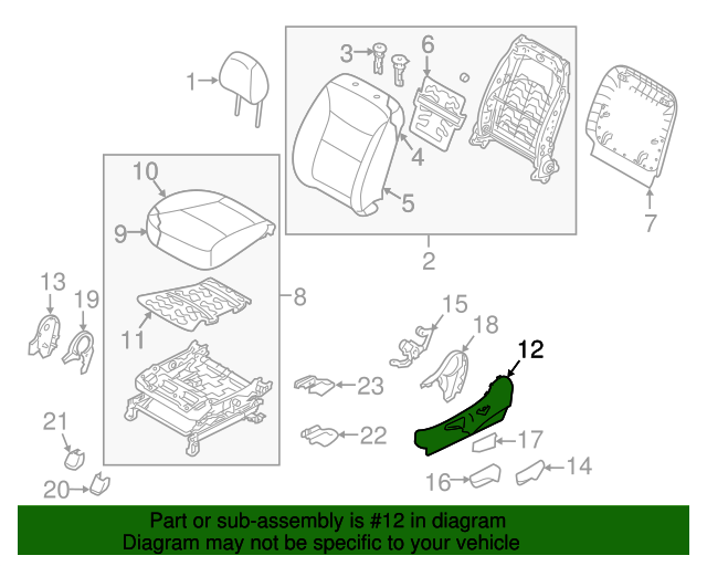 20112015 Kia Sorento Outer Cover 881721U010H9 Kia Parts Store Kia Wholesale Parts Phoenix