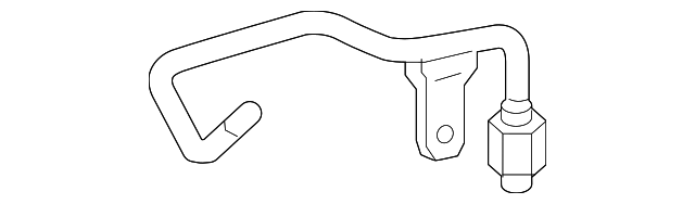 Power Steering Pressure Hose - Ford (XW4Z-3A719-AA)