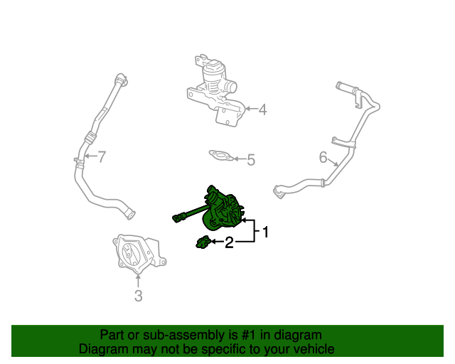 20062008 GM Secondary Air Injection Pump with Bracket 12600828 GM FLOW