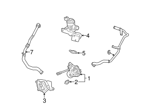 ACDelco 12659290 Secondary Air Injection Pump Check Valve Cross - View #9
