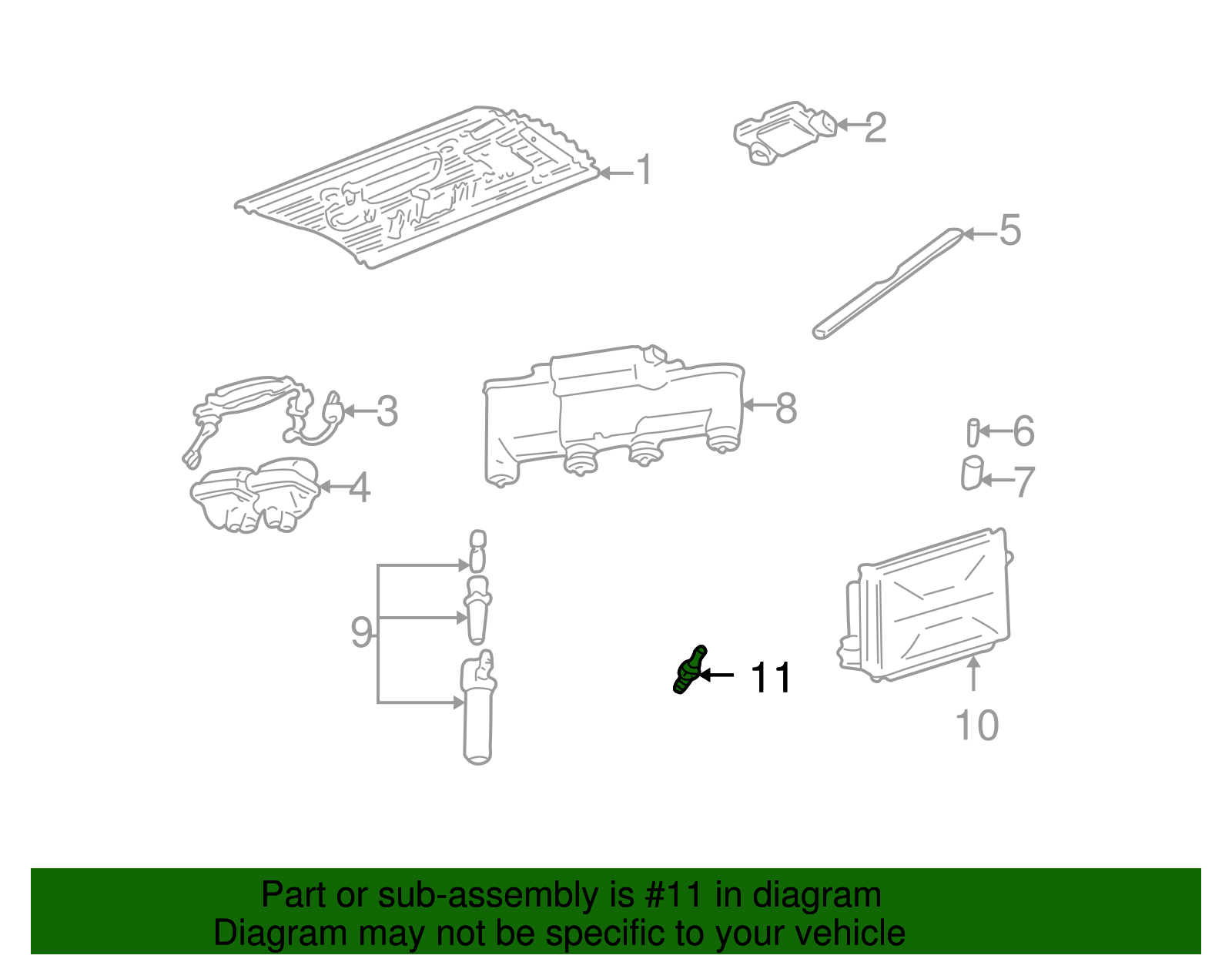 Double Platinum Spark Plug - GM (19301811)