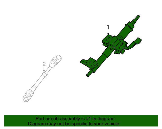 563102K100 Steering Column 20102011 Kia Soul Kia.Parts Store