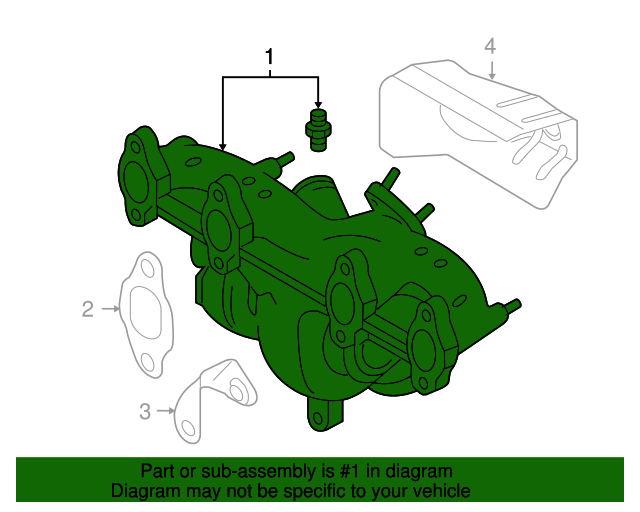 Exhaust Manifold 038-253-014-Q