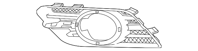 Front Driver Side Fog Lamp Bezel - GM (95470234)