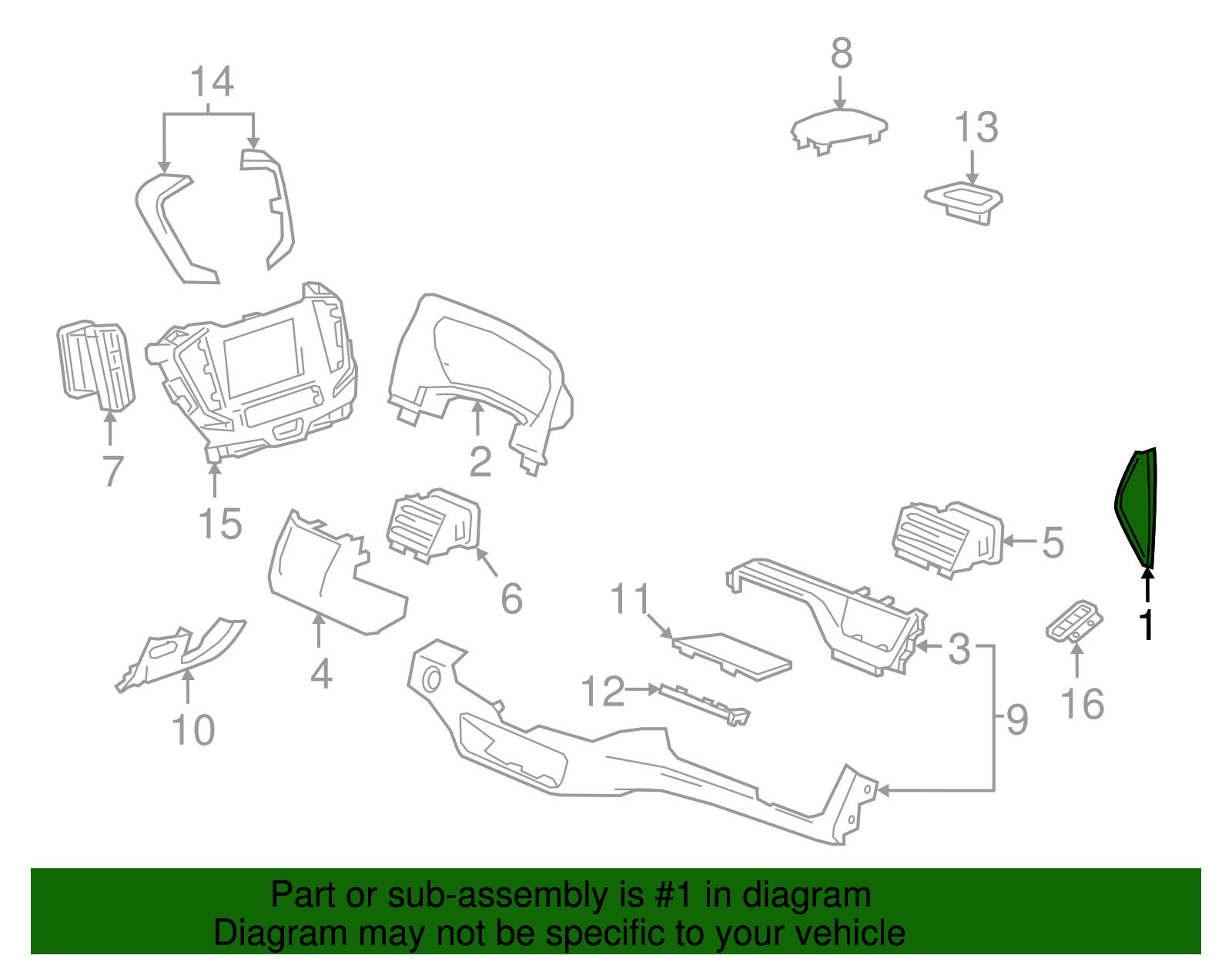 Side Cover - GM (84393085)