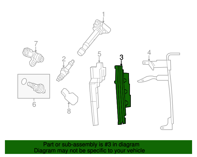 2018 Acura RLX Control Module, Powertrain (Rewritable) 37820R9SA13