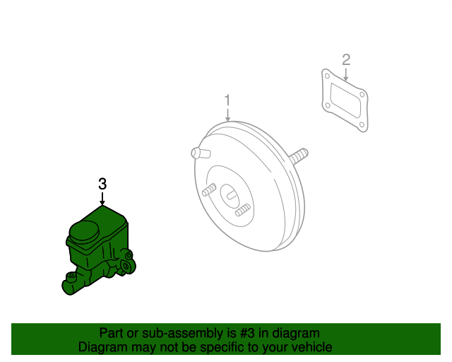 20042013 Mazda 3 Master Cylinder bpys4340zc
