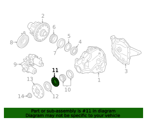 1997-2020 Ford Pinion Seal 2L1Z-3N134-AA | TascaParts.com