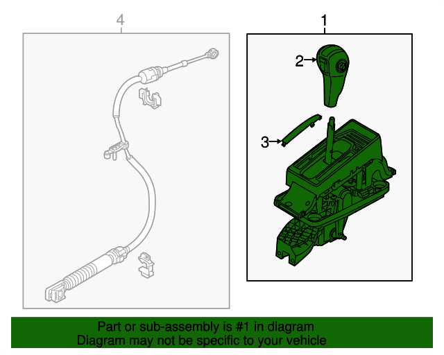 20132014 Ford Mustang OEM Gear Shift Assembly DR3Z7210BB Ford