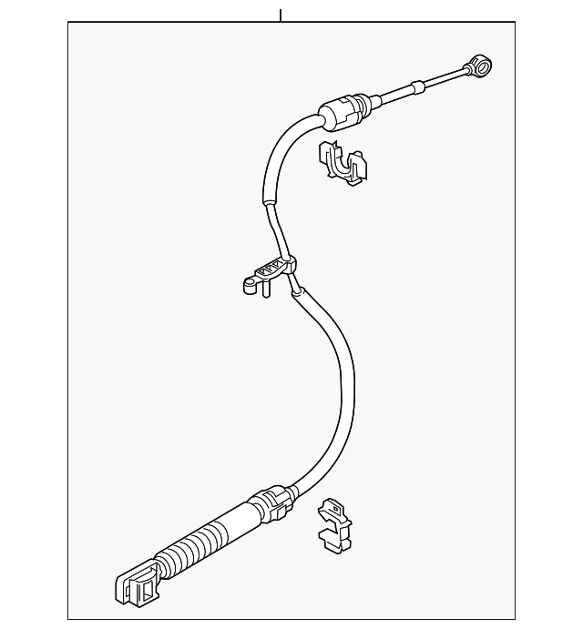 Genuine OEM Ford Part Shift Control Cable BR3Z7E395D Genuine OEM