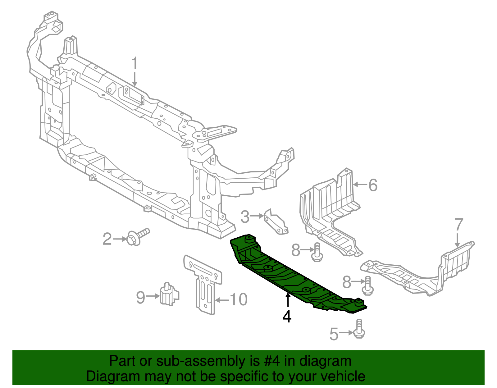 2013-2015 Hyundai Elantra GT Front Shield 29110-A5000 | Retail ...