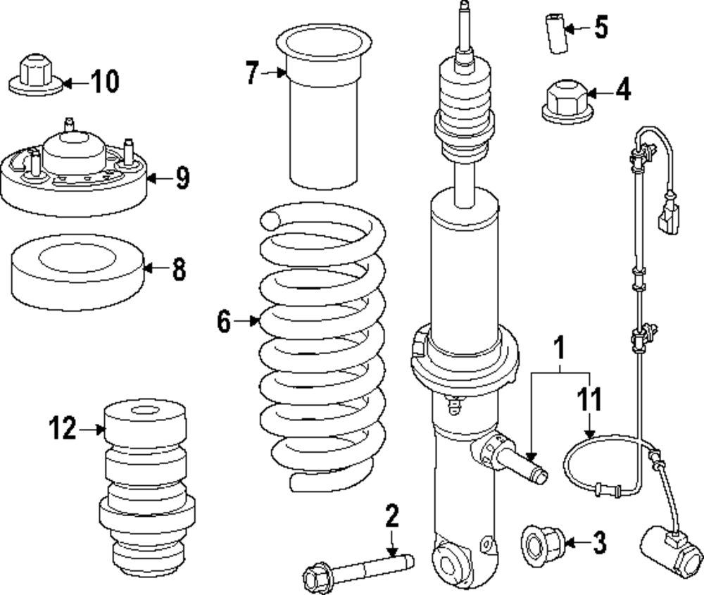 F150 Spring Code Genuine OEM Ford Part - Spring, By Code HL3Z-5310-C | Genuine OEM Ford ...