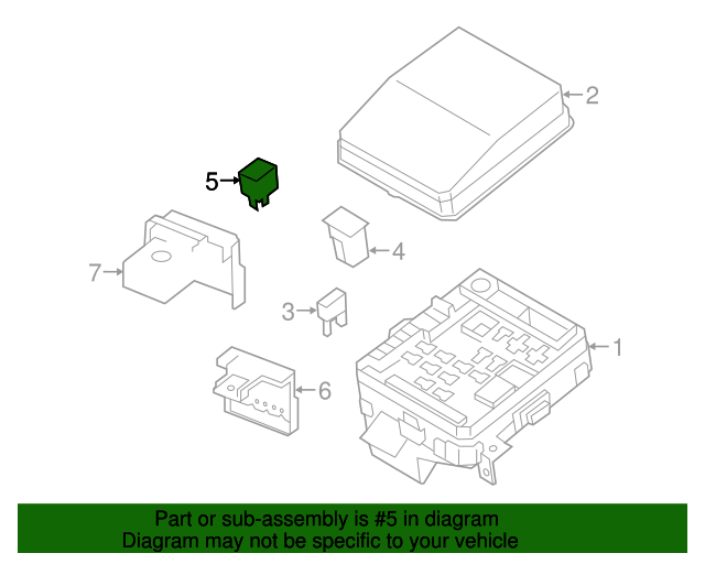 MR515994 Starter Relay 19992023 Mitsubishi Mitsubishi Direct Parts
