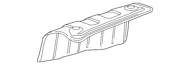 Exhaust Muffler Rear Heat Shield - GM (96819230)