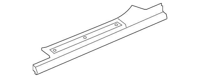 Onyx Driver Side Front Door Sill Trim Plate - GM (92200188)