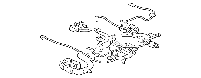 Front Passenger Side Seat Cushion Wiring Harness - GM (84441151)
