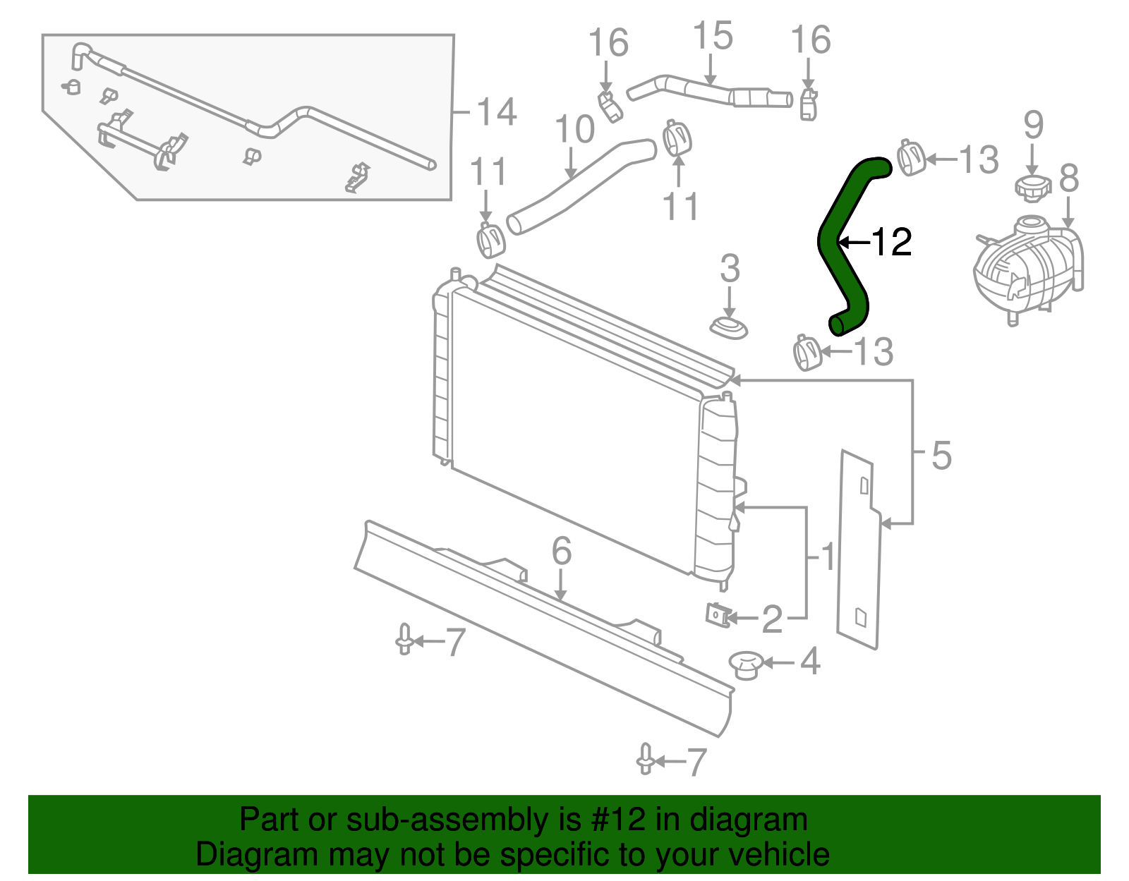 Hose - GM (10363794)
